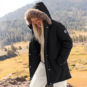 Lands' End Womens Expedition Down Parka Black Regular X-Small at