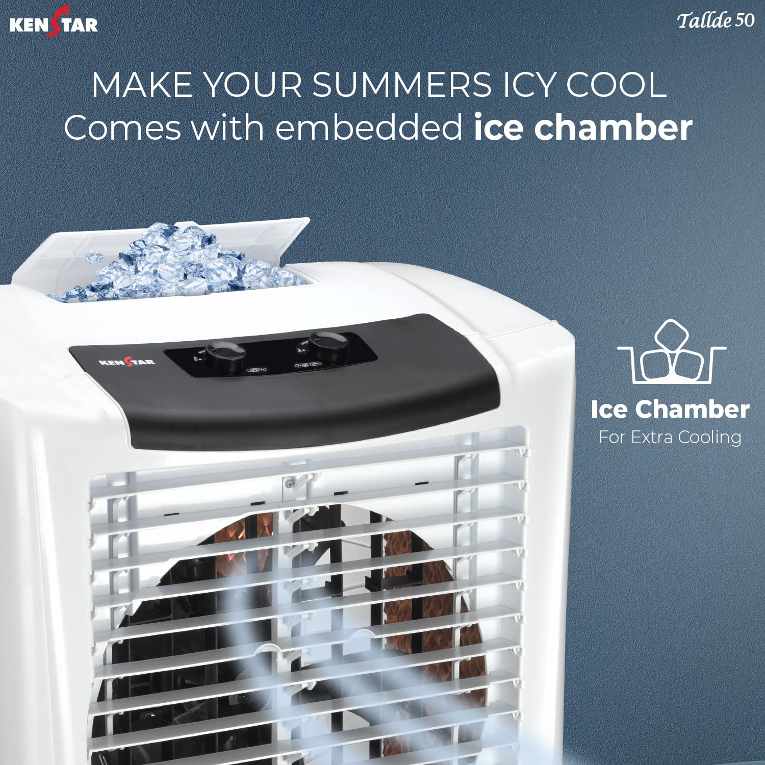 Review Kenstar Tallde 50 Desert Air Cooler For Home - Inverter