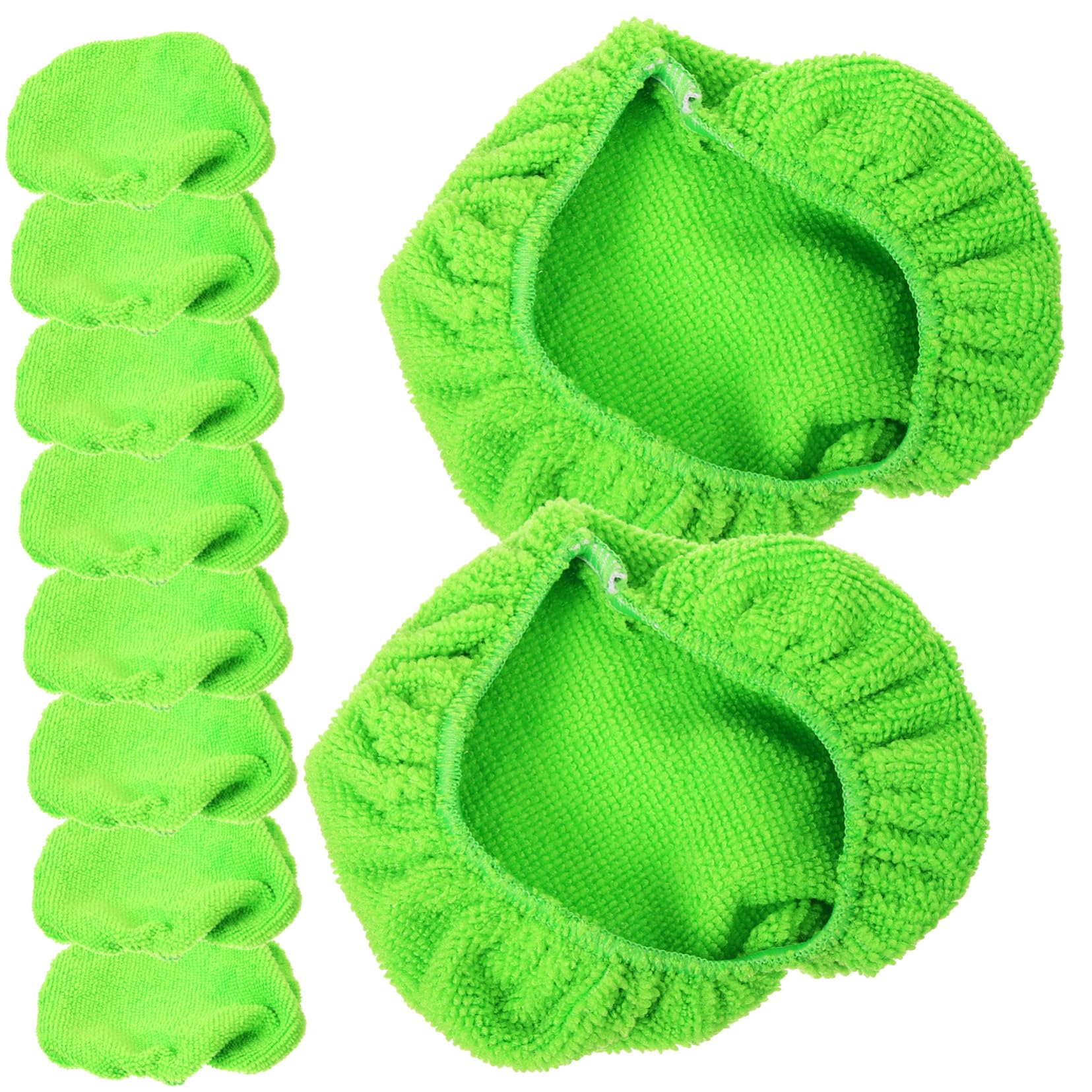 Garneck 10 pcs Windshield Cleaner Cloth Reusable Washable Cloths for Vehicle Window Cleaning Square Shape Durable and Multi Functional Auto Cleaning