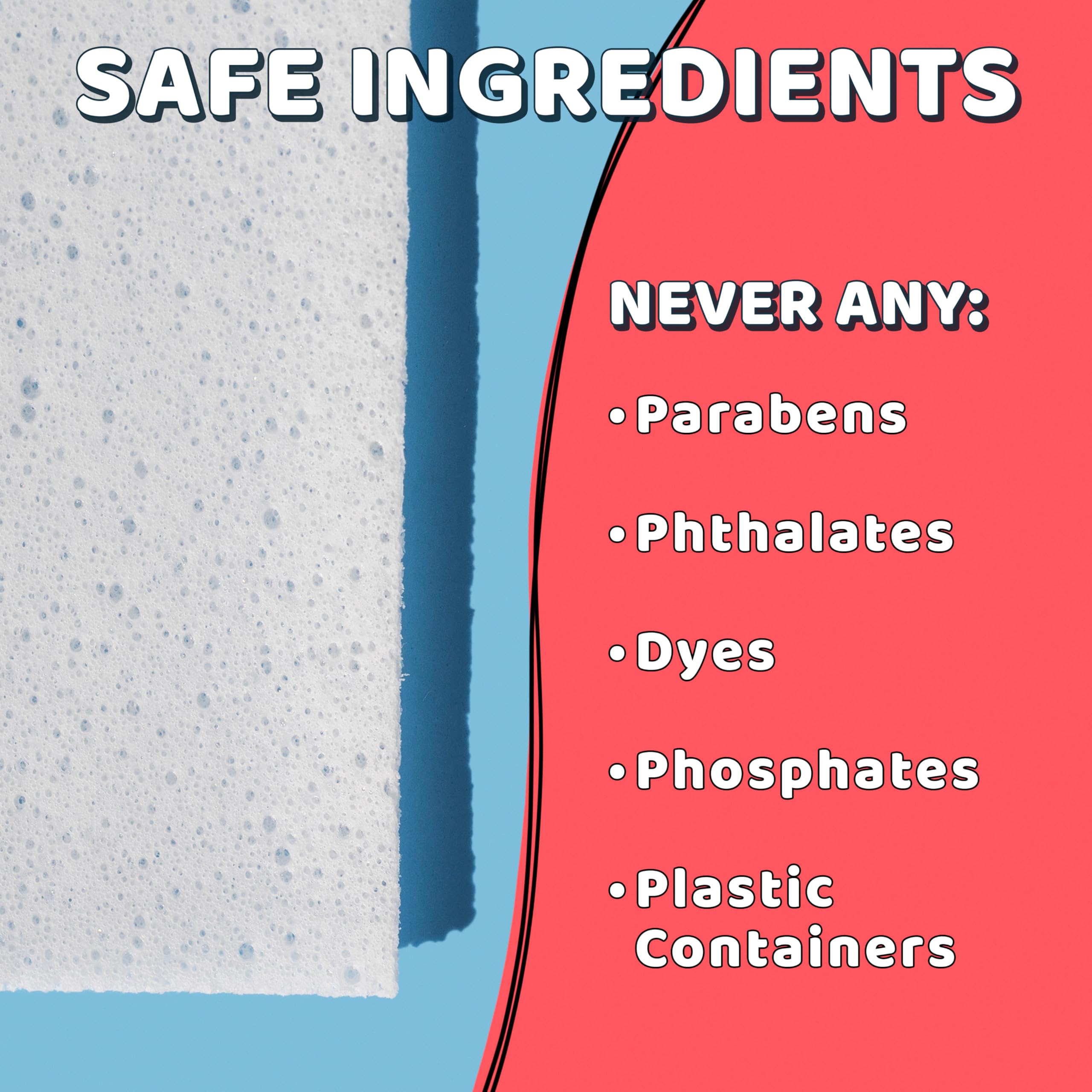 Hojas de detergente para ropa – 32 hojas (hasta 64 cargas), disponibles sin fragancia o aroma, sin plástico, biodegradables, disolventes para pieles sensibles (floral)