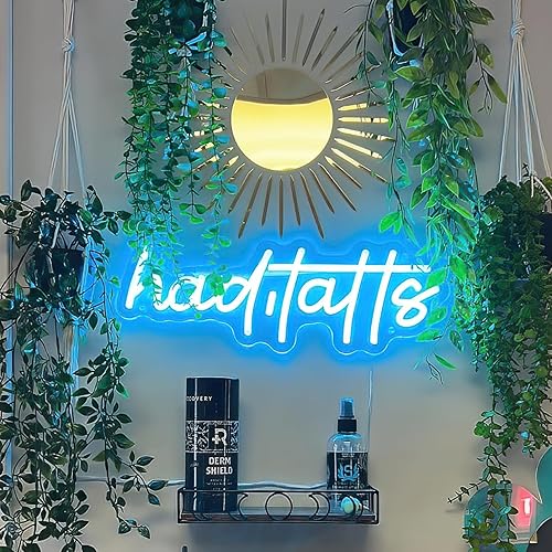 Vista 10 de Letreros de neón personalizados para decoración de pared, letrero de luz LED personalizable para boda, fiesta de cumpleaños, decoración de bar