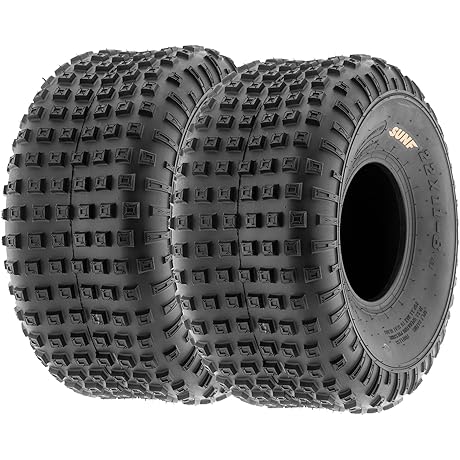 Pair of 2 SunF 25x12-9 25x12x9 Quad ATV UTV All Terrain 6...