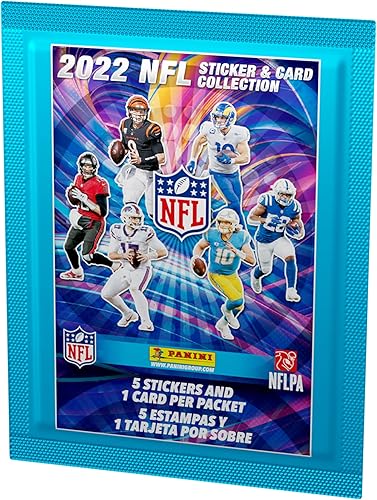 Miniatura 2 de Panini Paquete de inicio de la colección de calcomanías NFL 202223