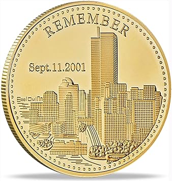 Remember Sept.11 2001 United We Stand Challenge Coin