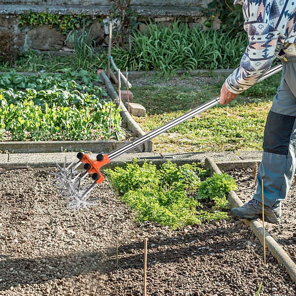 Cultivateur Rotatif Poignée Ergonomique Lames Interchangeables 3
