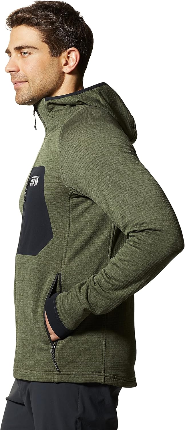 Mountain Hardwear Polartec® Power Gridâ ¢ Full Zip Hoodie