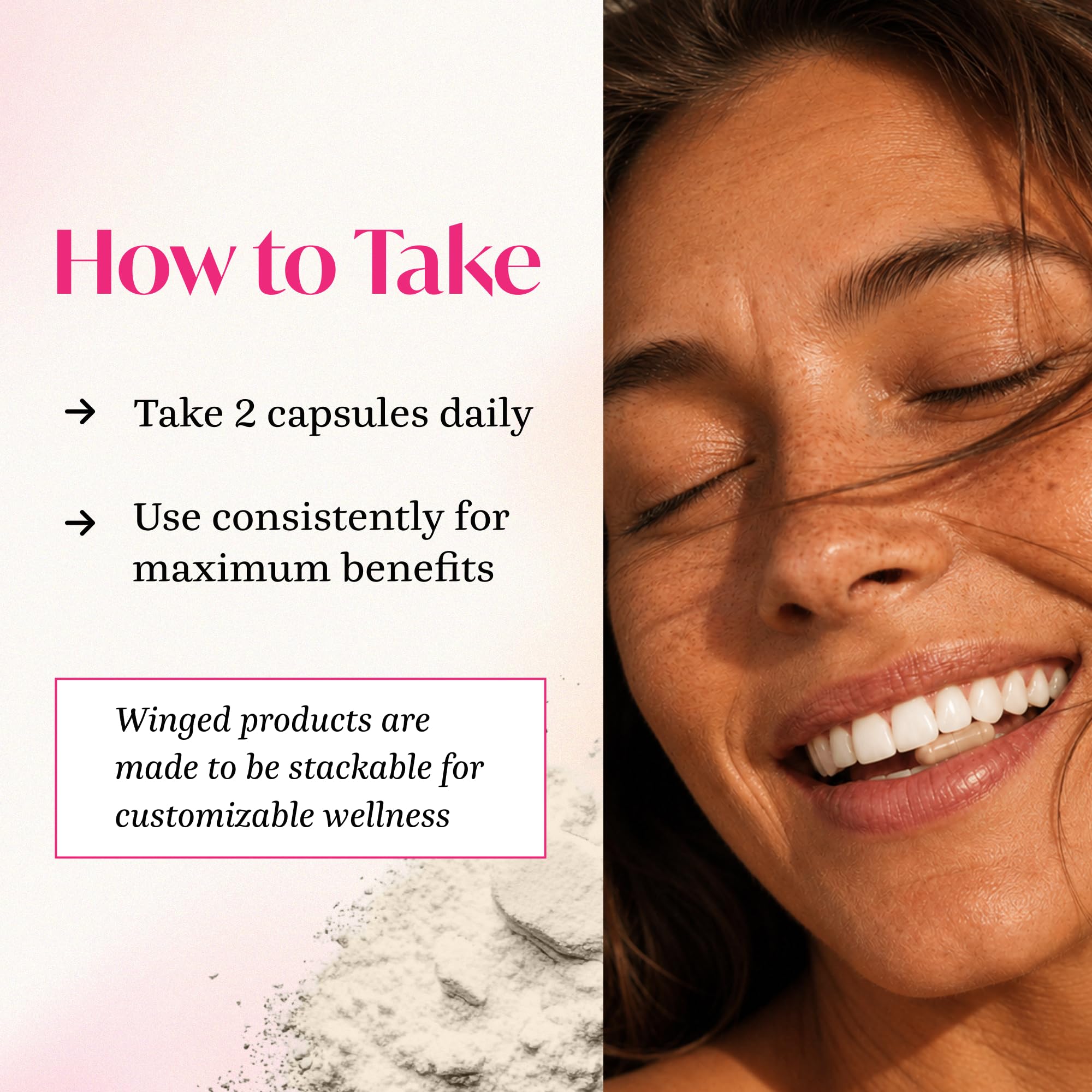 Winged Wellness Hot Momma, Menopause Supplements for Women, 60 Capsules — Amazon image 5
