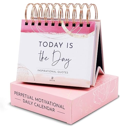 Inspirational Calendar for Women – Daily Flip with 366 Positive