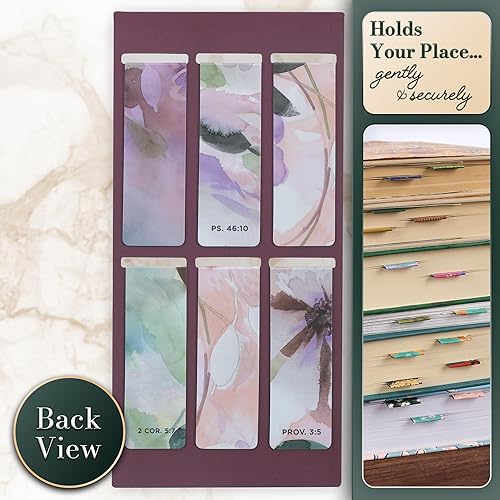 Miniatura 71 de Christian Art Gifts - Conjunto de marcapáginas magnéticos Lift Up Your Hands, 6 unidades Escénica #1