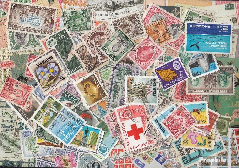 Rhodesien and Nyassaland 300 Different Stamps Rhodesien/Nyasaland (Stamps for Collectors)