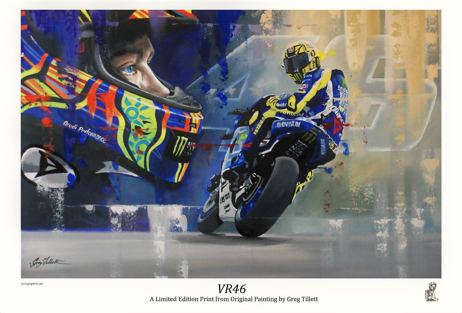 Greg Tillett Valentino Rossi VR46