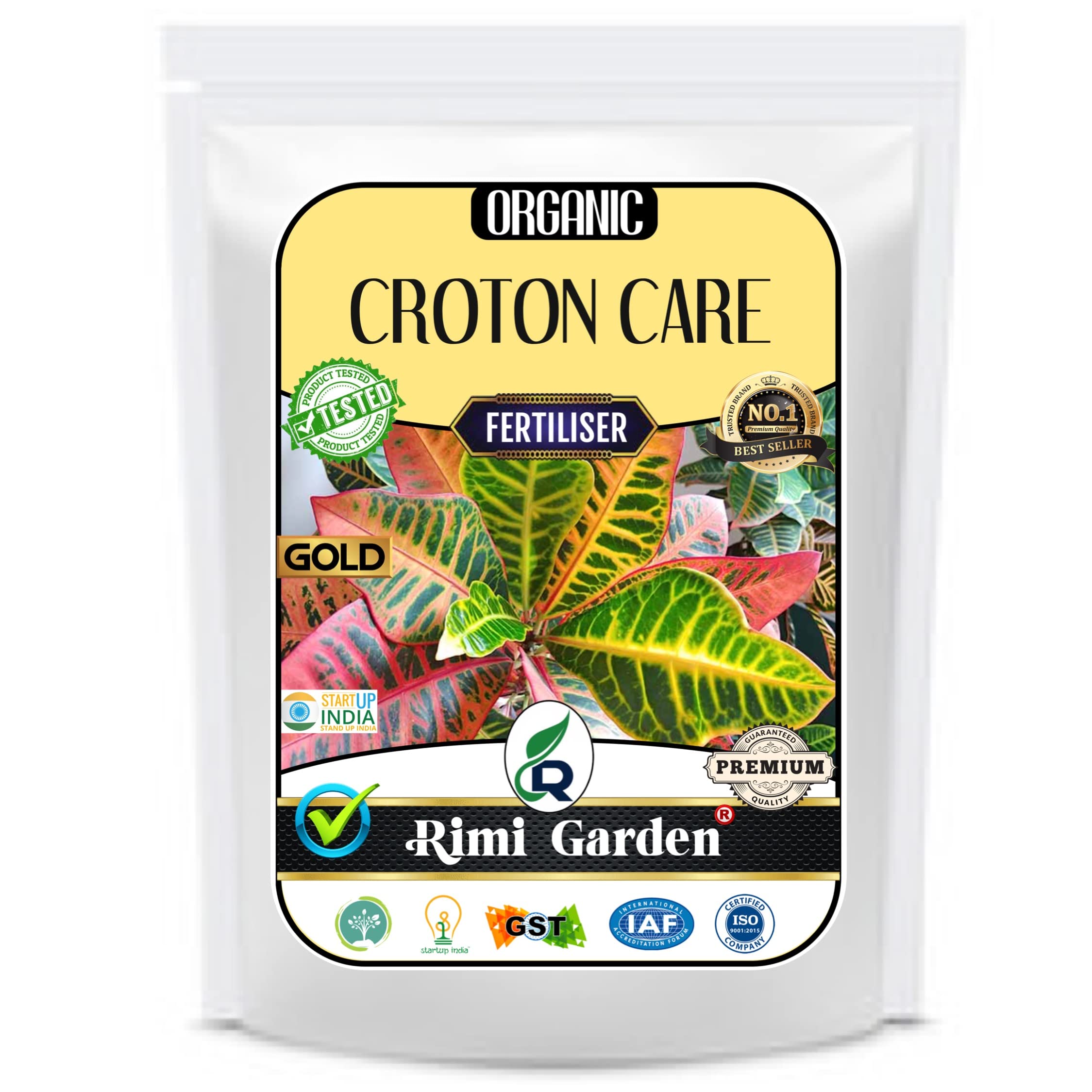 Rimi Garden® Croton Care, Essential Organic Fertilizer for Croton Plant Growth with ++ Charged Growth Microbes (1800 gm) (B09C1R5K8J) Amazon Price History, Amazon Price Tracker
