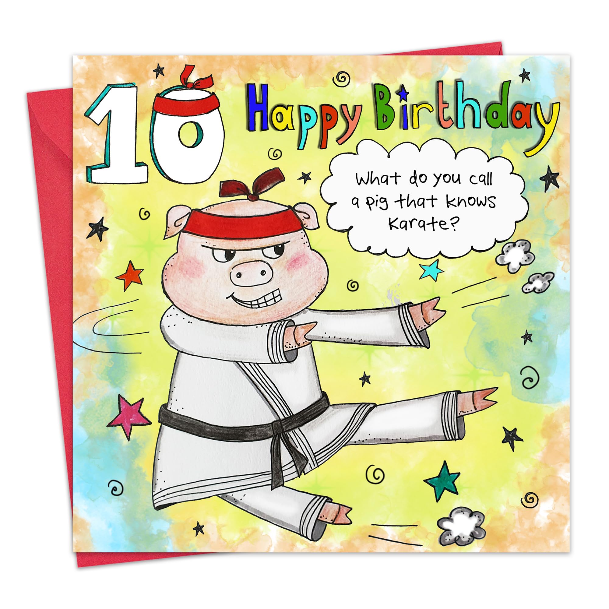 10e Carte D'anniversaire Pour Garçon Ou Fille - Dixième Carte D'anniversaire Fille Ou Garçon - Carte D'anniversaire Pour Garçons - Carte D'anniversaire Pour Filles - Carte D'anniversaire Pour Enfants