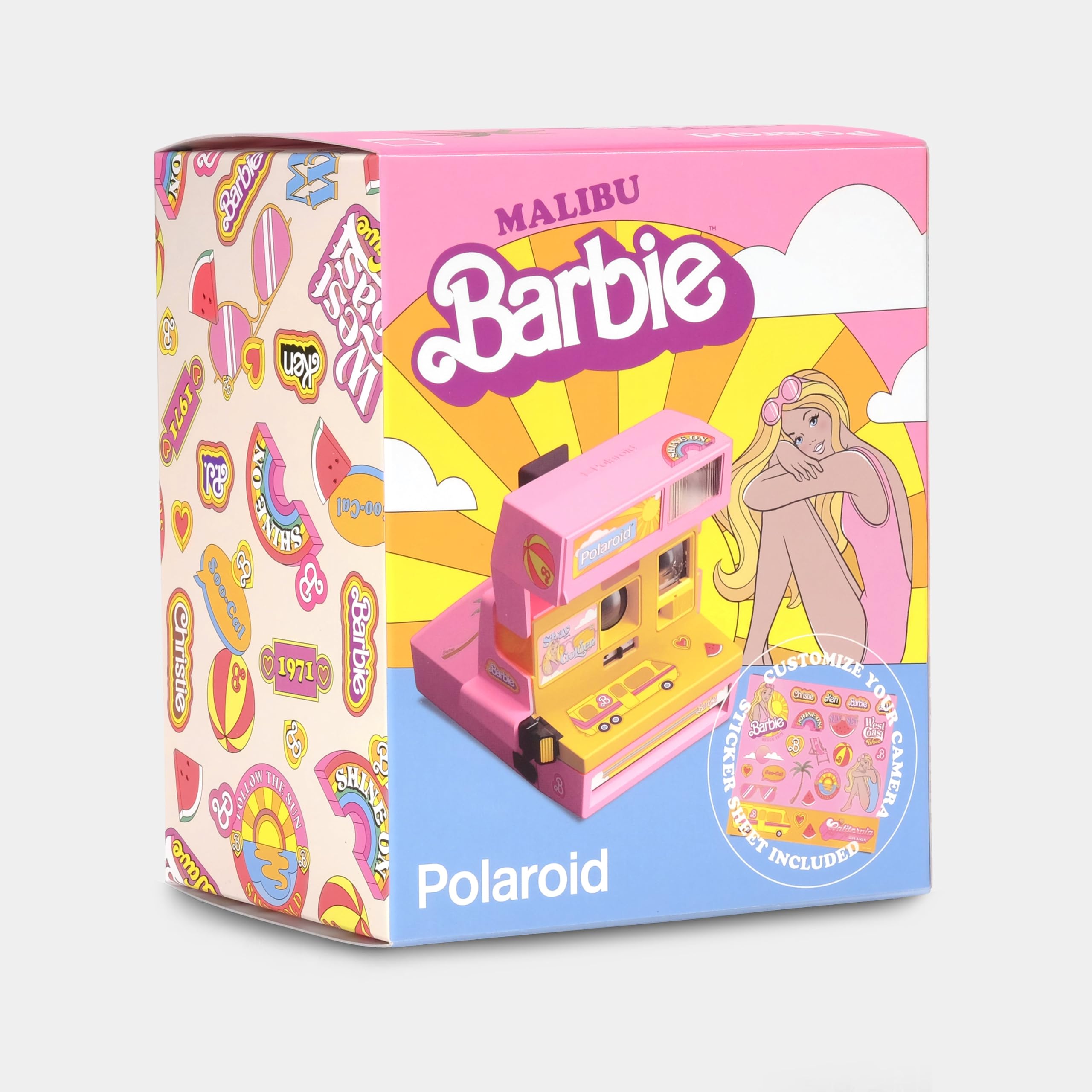 Polaroid 600 Malibu Barbie Instant Film Camera : Amazon.ca