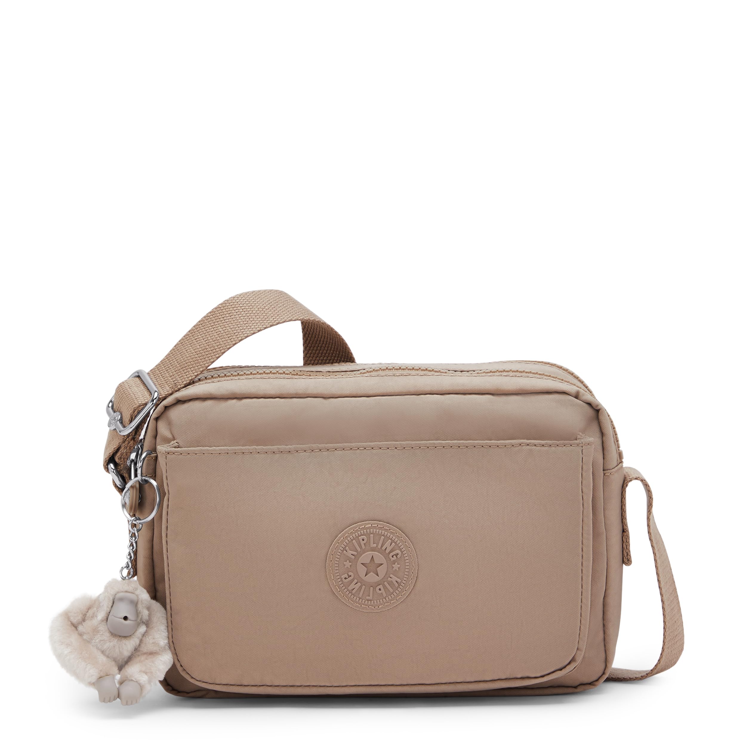 Women’s Abanu Medium Crossbody Bag, Lightweight, Adjustable Nylon Waist Pack with Multi-Compartment Zip Pockets
