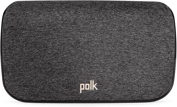 Polk Audio SR2 Wireless Surround Sound Speakers for Select Polk React and Magnifi Bars - Wireless Surround Sound System for TV, Easy Setup, Multiple Placement Options, 2 Count (Pack of 1)
