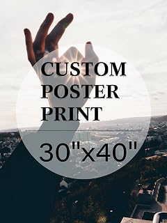 jenesaisquoi Custom Canvas Art Print 30" x 40", Upload Your Photo Image Custom Personalized Photo to Poster Printing Home Decor Wall Art Prints (Unframed)