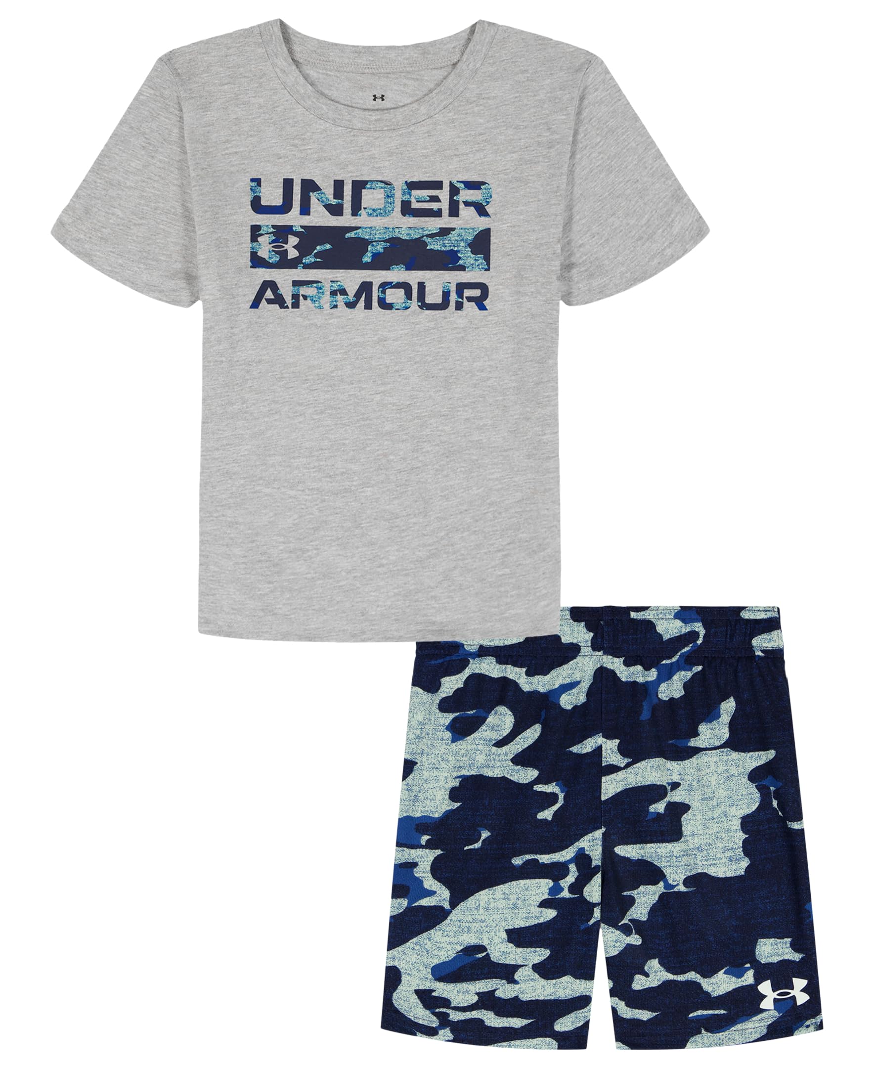 Under Armour Boys' 2-Piece Short Sleeve Tee and Shorts, Outdoor Collection