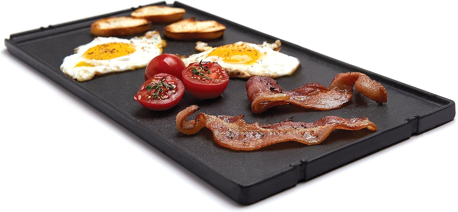 Broil King 11220 Exact Fit Cast Iron Griddle, Sovereign Series Gas Grills Black