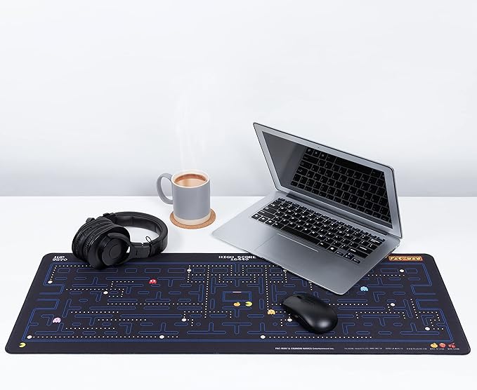 Alfombrilla de Escritorio Retro Pac Man Grande para Gaming miniatura 5