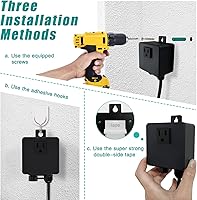 Vista 4 de BESTILL Kit de interruptor de aire de eliminación de basura en la parte superior del fregadero, listado UL (E530042), botón largo dorado cepillado