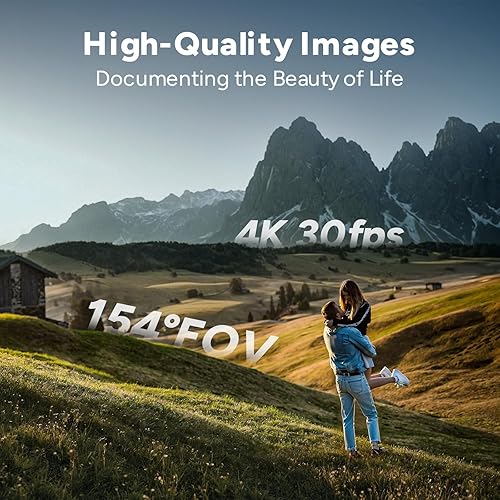 Miniatura 4 de SJCAM C300 4K30fps Cámara de acción 3800mAh Batería Cámara deportiva con pantalla táctil 8xZoom 96ft Cámara submarina Accesorios Kit para