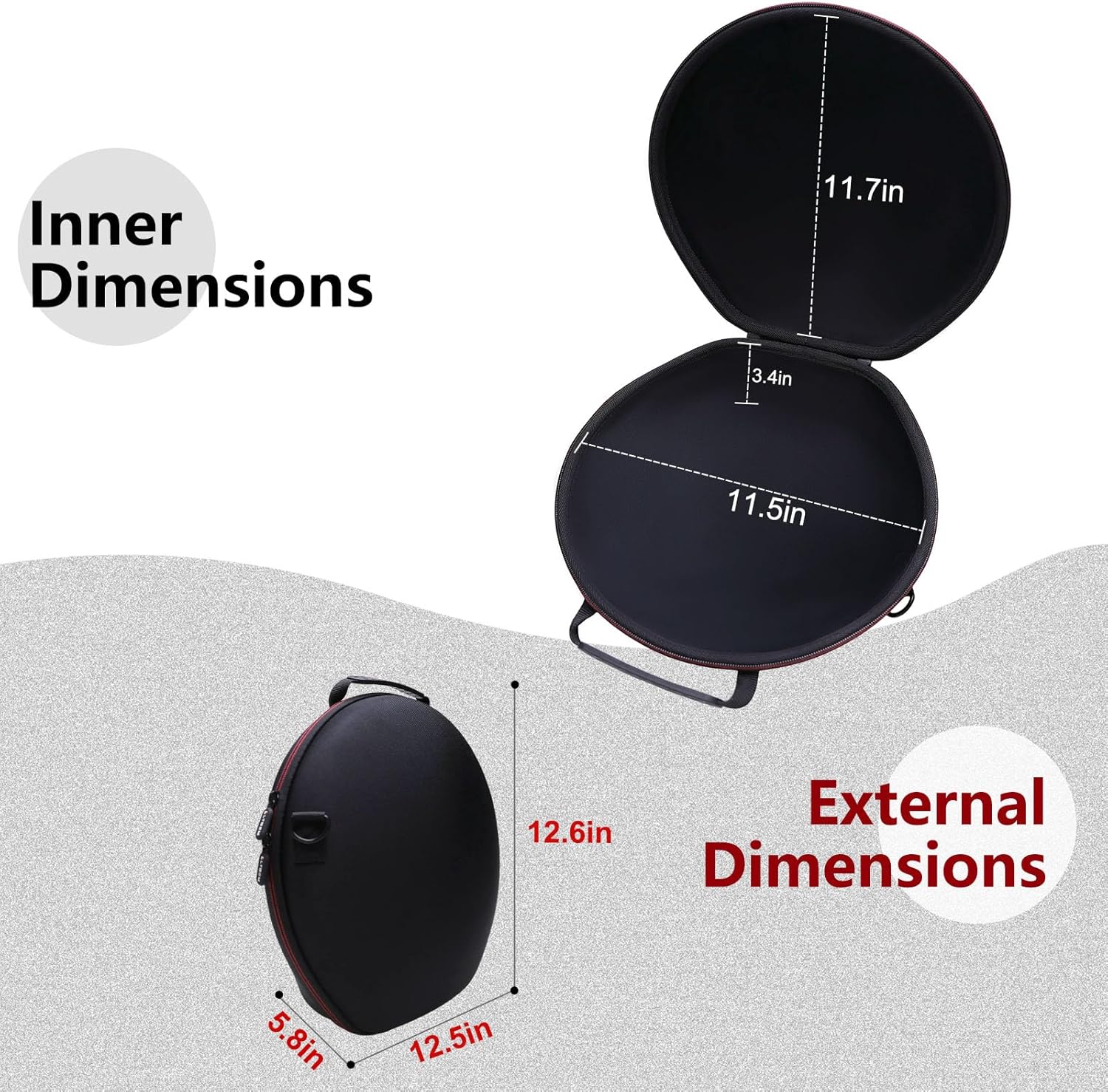 LTGEM Case Compatible with Harman Kardon Onyx Studio 9 Speaker, Black - Image 2