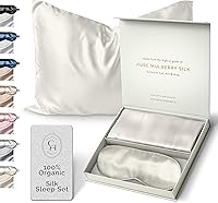 Vista 28 de FUNDA DE ALMOHADA DE SEDA DE MORERA 100% SUNDAYSILKS™, Fundas de almohada de seda para cabello y piel, Superior a la funda de almohada de satén