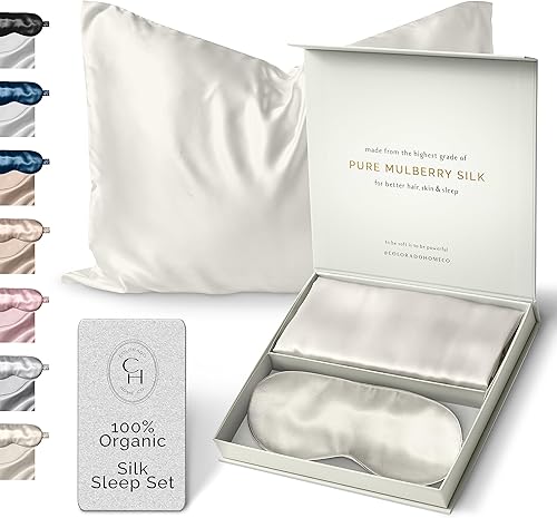 Miniatura 8 de Funda de almohada 100% seda de morera con tarjeta personalizada para el día de la madre y bordado de mamá, regalos para madres que lo tienen todo,