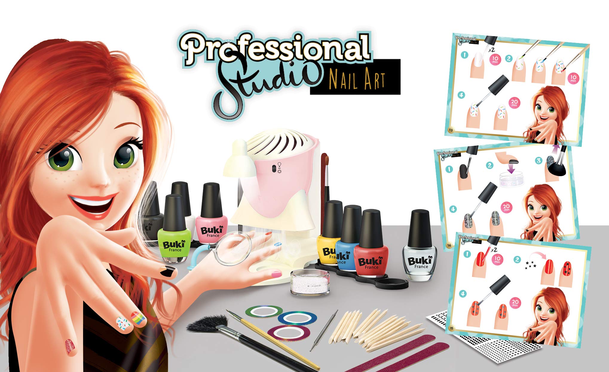 Buki France 5404 - Professional studio - Nail art
