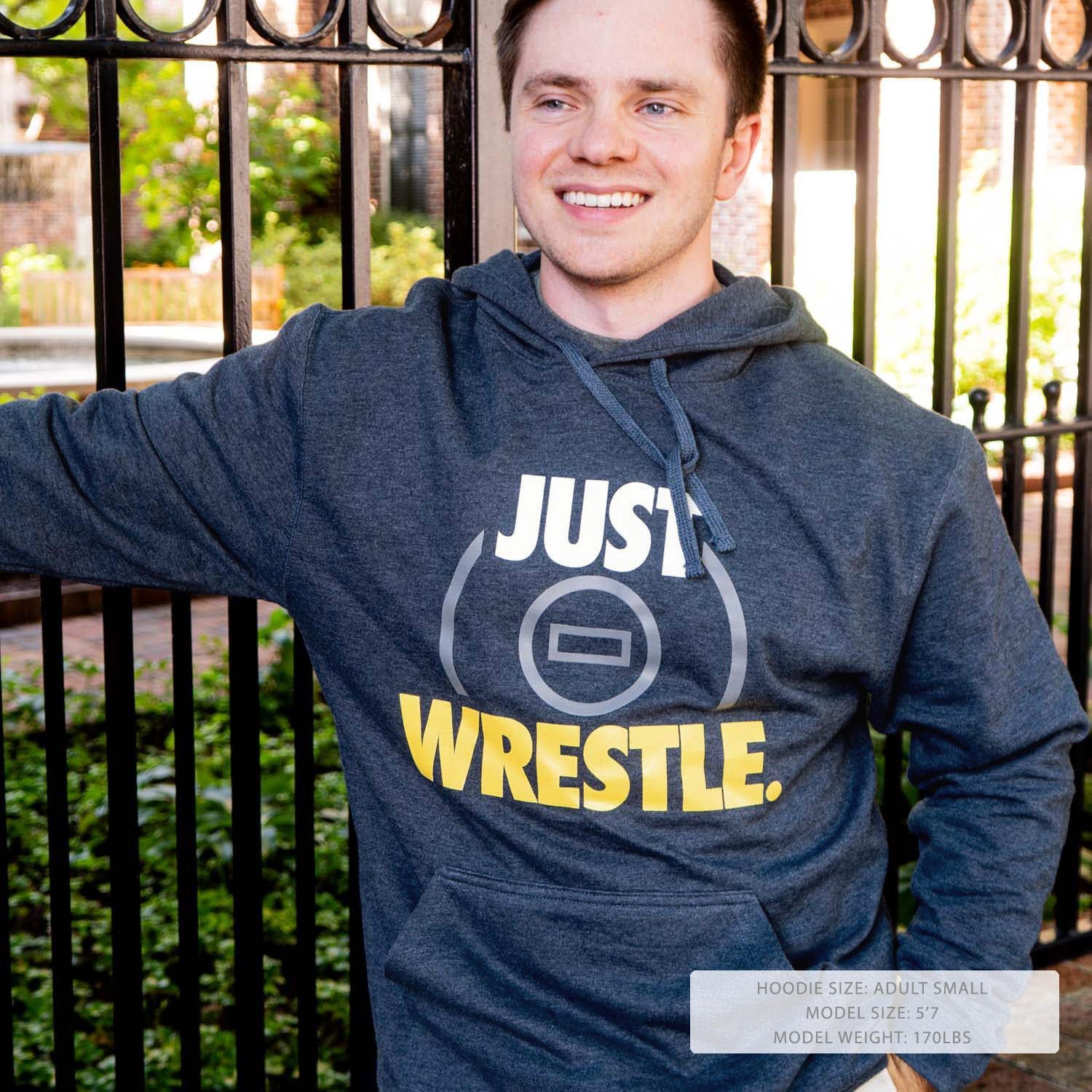 ChalkTalkSPORTS Wrestling Standard Sweatshirt | Just Wrestle Youth and Adult Sizes - Image 3
