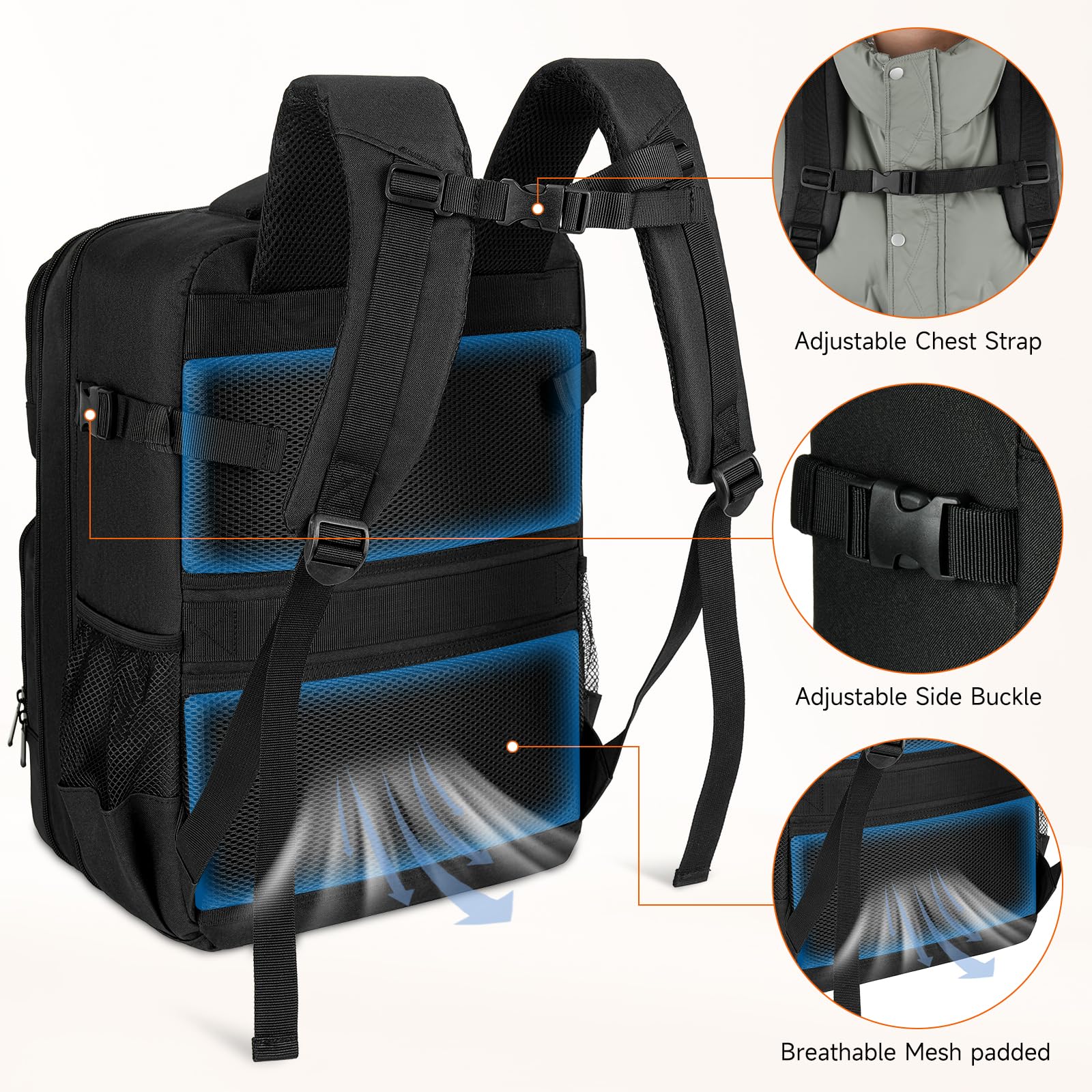 Custodia da viaggio per mixer audio, adatta per RODECaster Pro II, RODECaster Pro, RC Duo, Yamaha MG10XU, TC-Helicon GoXLR, podcast DJ Mixer borsa con tasche multiple per microfoni, cavi, attrezzatura