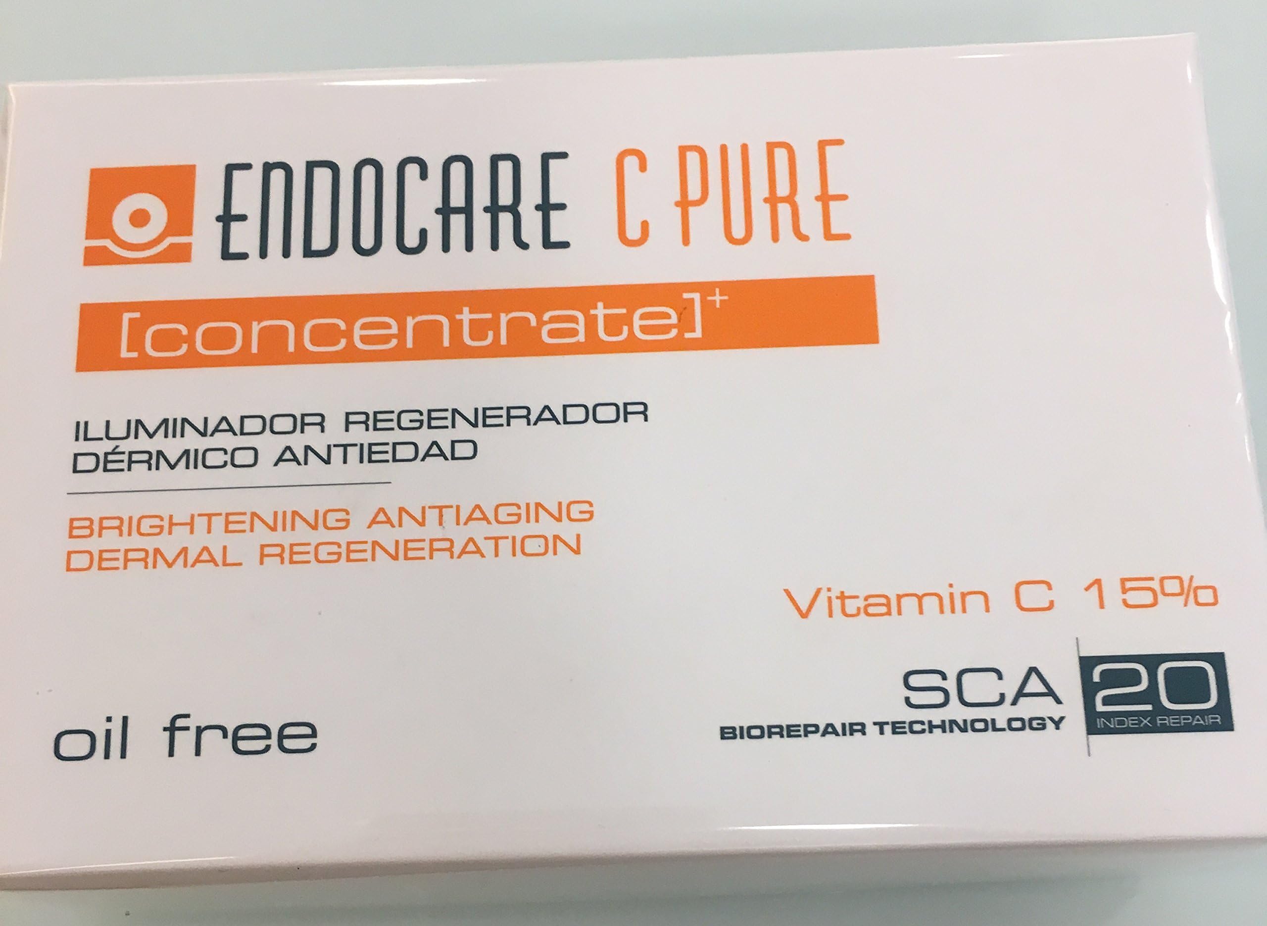 ENDOCARE C-PURE CONCENTRATE 1 Box (7+7 X 1ML) Spain Import