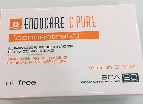 Endocare-C Pure Concentrate - Iluminador antienvejecimiento, 14 viales