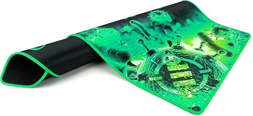Miniatura 3 de ENHANCE Alfombrilla de mouse grande extendida para juegos, alfombrilla de mouse XL (31.5 x 13.75 pulgadas), costuras antideshilachamiento para