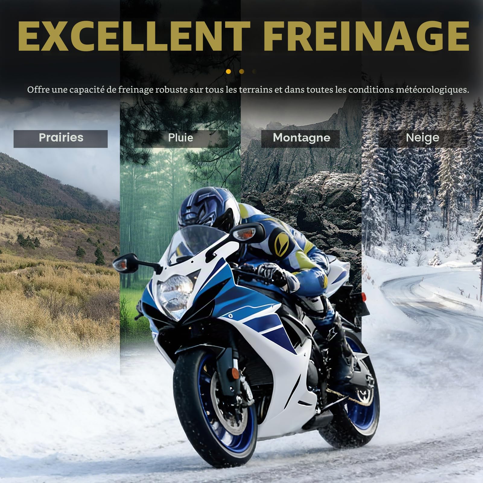 Plaquettes de Frein Avant et Arrière pour Suzuki SV 400 2000-2002 GSF 600 Bandit 2000-2004 GSX 600 F 1998-2006 GSX 750 1998-2006