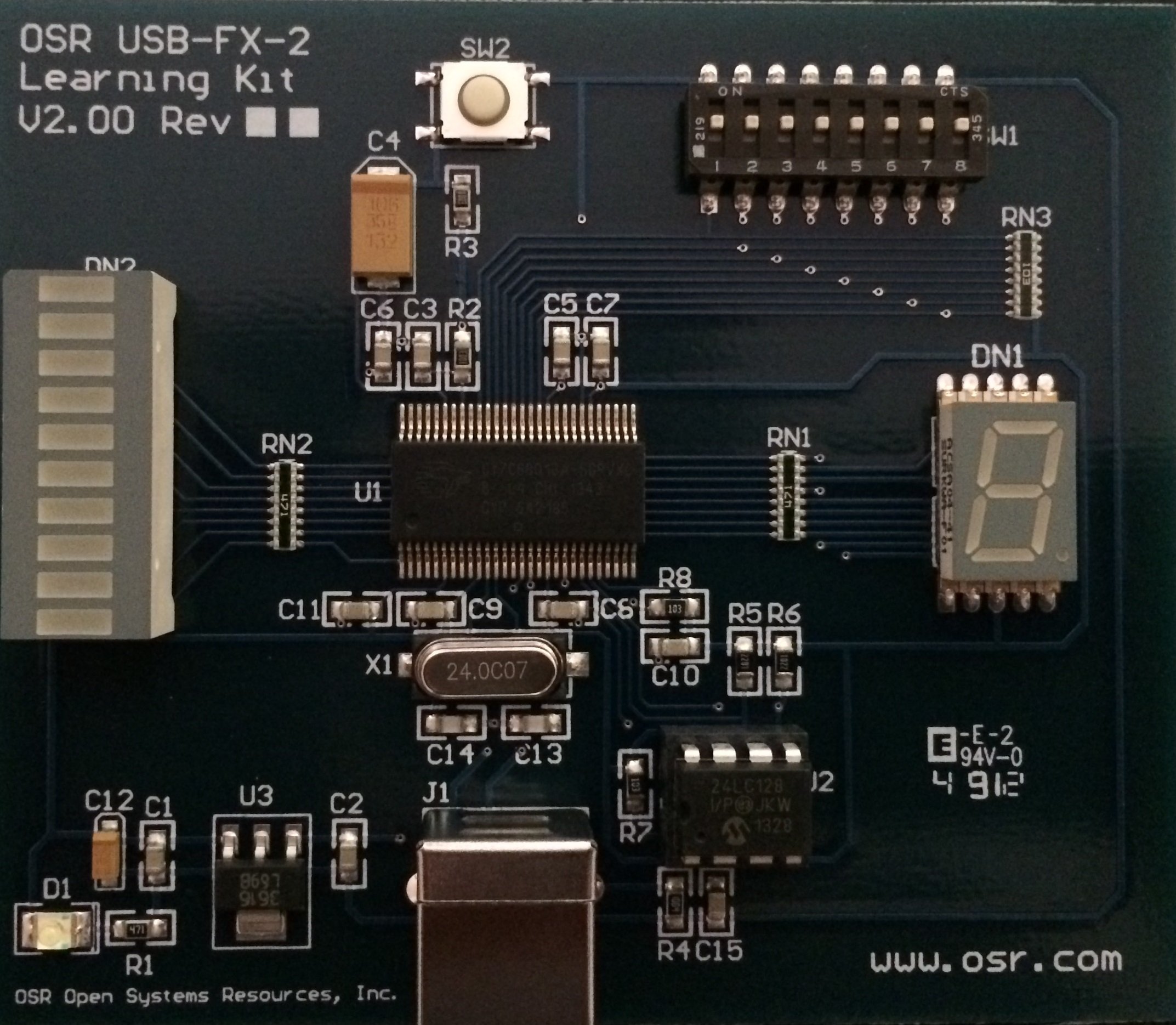 USB FX2 Learning Kit