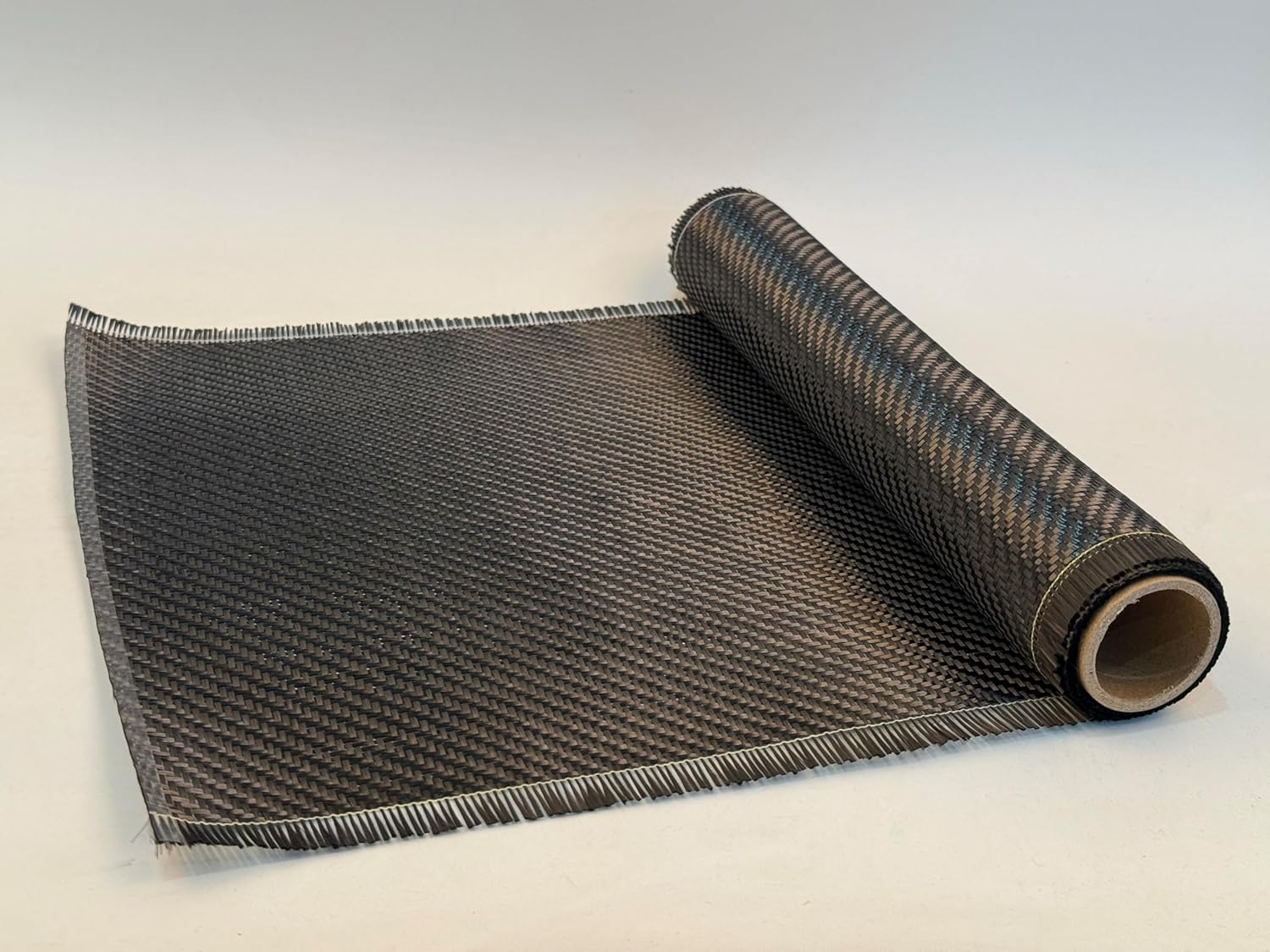 Generic Aerospace Grade Carbon Fiber Cloth Fabric, 2x2 Twill 3k Width 19.6""(50cm) x Length 79""(200cm) 200gsm 1Roll, Black