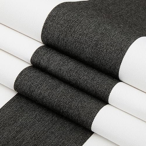 Miniatura 2 de RSH DECOR Sunbrella Juego de 2 almohadas lumbares  20 x 12 pulgadas  Tela de rendimiento resistente al agua y a la decoloración  Fundas de almohada