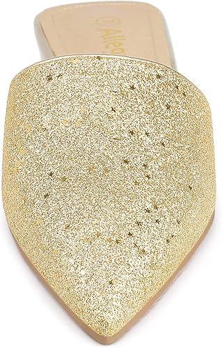 Vista 3 de Allegra K Tacones con purpurina para mujer, M