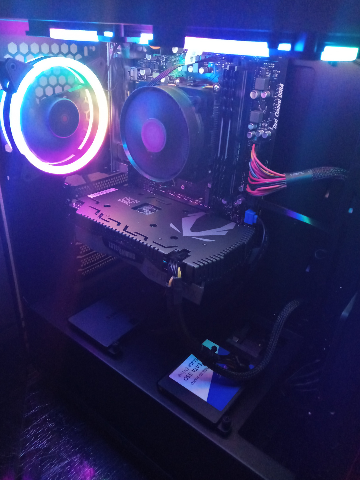 61/mo Finance SkyTech Shadow 3.0 Gaming Computer PC Desktop Ryzen