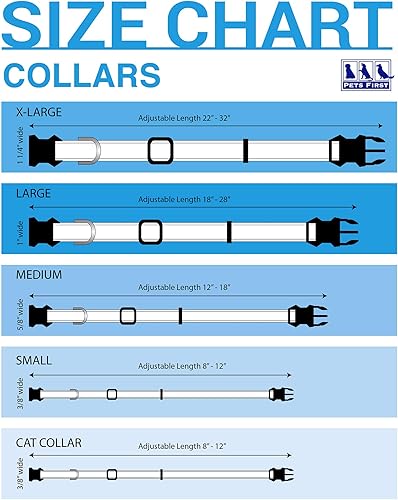 Miniatura 2 de Pets First Collar para perro de la NFL 32 equipos NFL disponibles en 4 tamaños. Collar de PET NFL resistente, fuerte y duradero. Equipo de fútbol