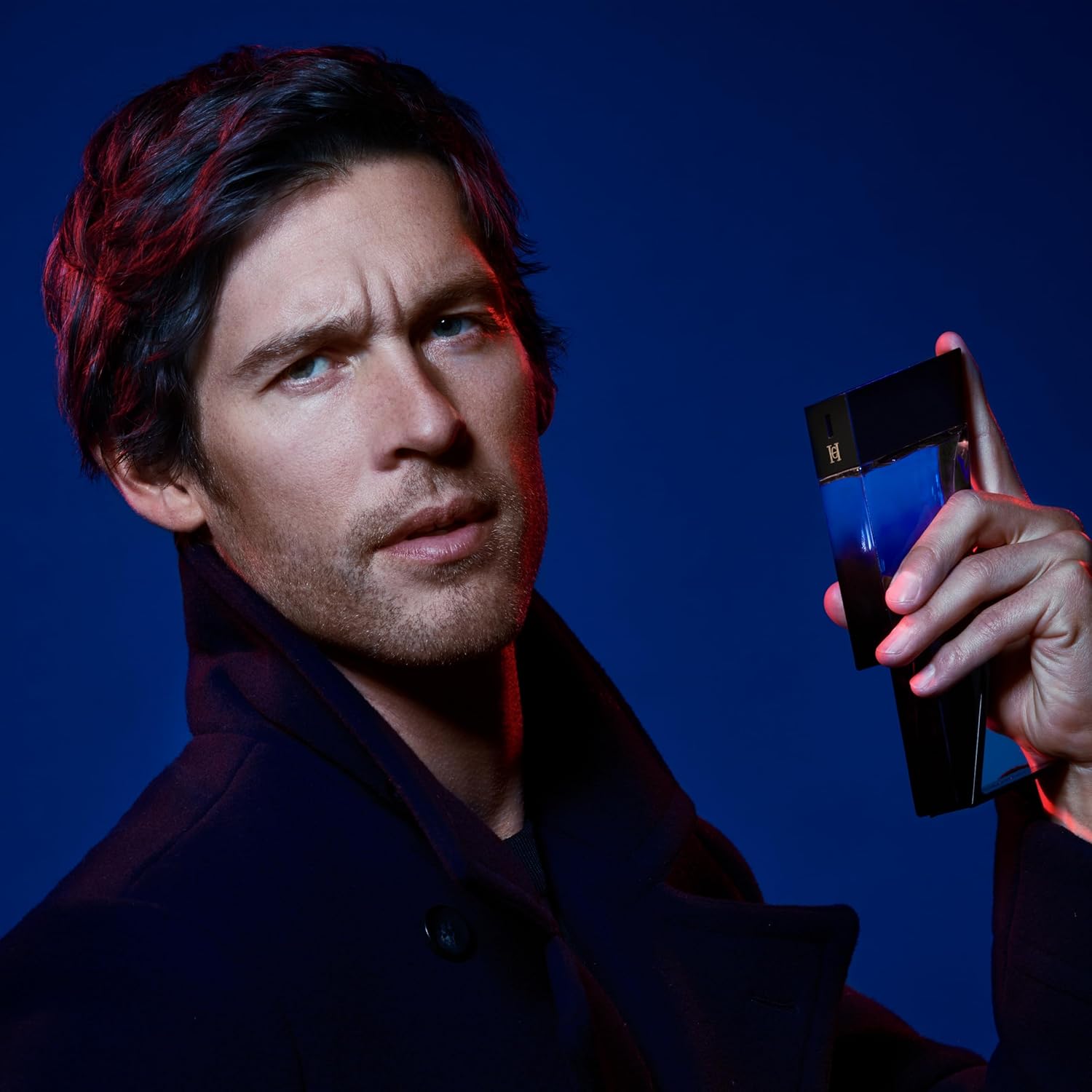 Carolina Herrera Bad Boy Cobalt Elixir Eau De Parfum Spray for Men,1.7 Ounce - Image 4