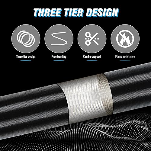 Miniatura 3 de Conductos de tubo de calentador automático de 2.953 in, kit de ventilación de salida de aire caliente con rama en Y, manguera de ventilación para