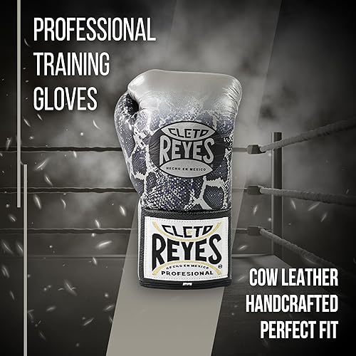 Miniatura 2 de CLETO REYES Guantes de boxeo de competición profesional para hombres y mujeres, cuero y crin de caballo, MMA, Kickboxing, Muay Thai