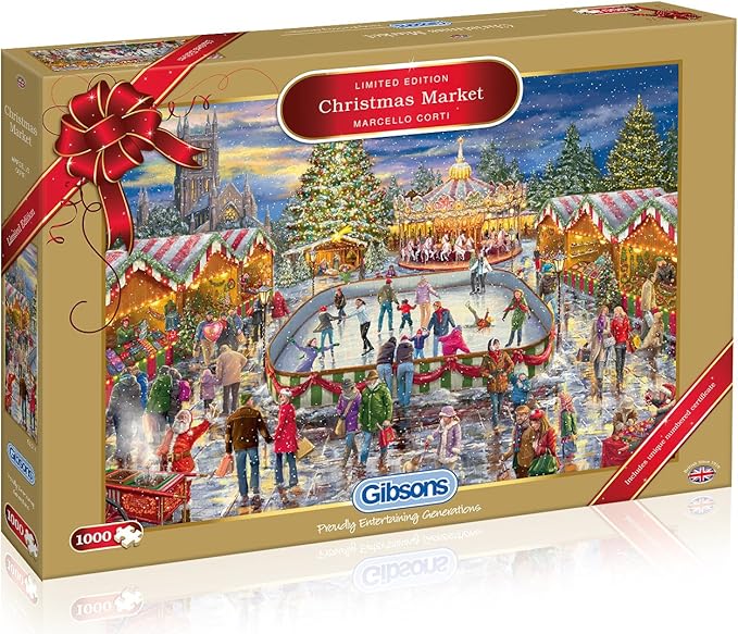 Summer Christmas Market Jigsaw Puzzle (1000 Pieces)