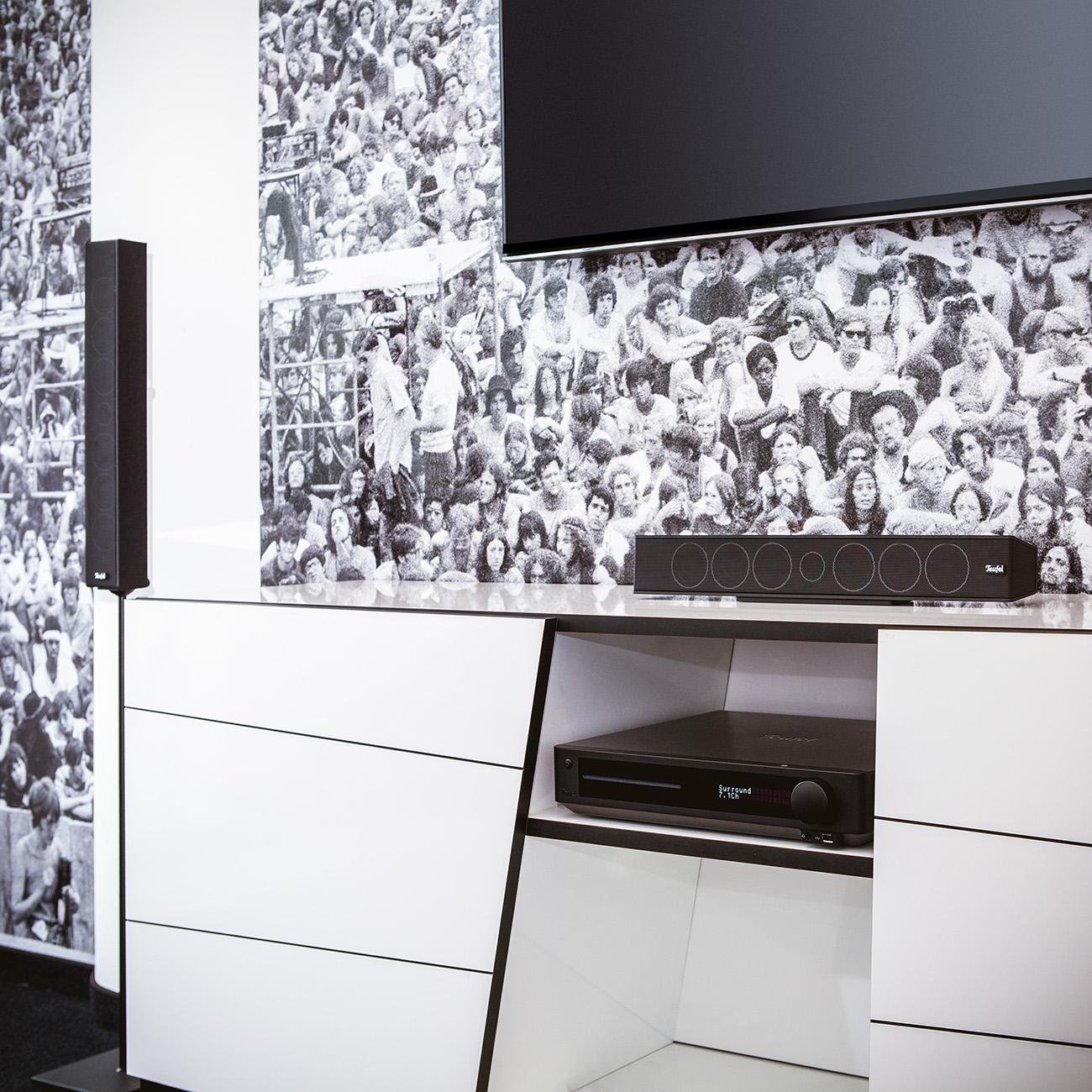 Teufel Lautsprecher Standfuß CS 75 FS (Paar) - schwarz