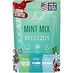Cleverfy Eucalyptus for Shower Steamers Aromatherapy - Stocking Stuffers for Teen Girls, Women and Wife - Christmas Gifts for Teens and Women - White Elephant Gifts for Adults - 18 Tablets