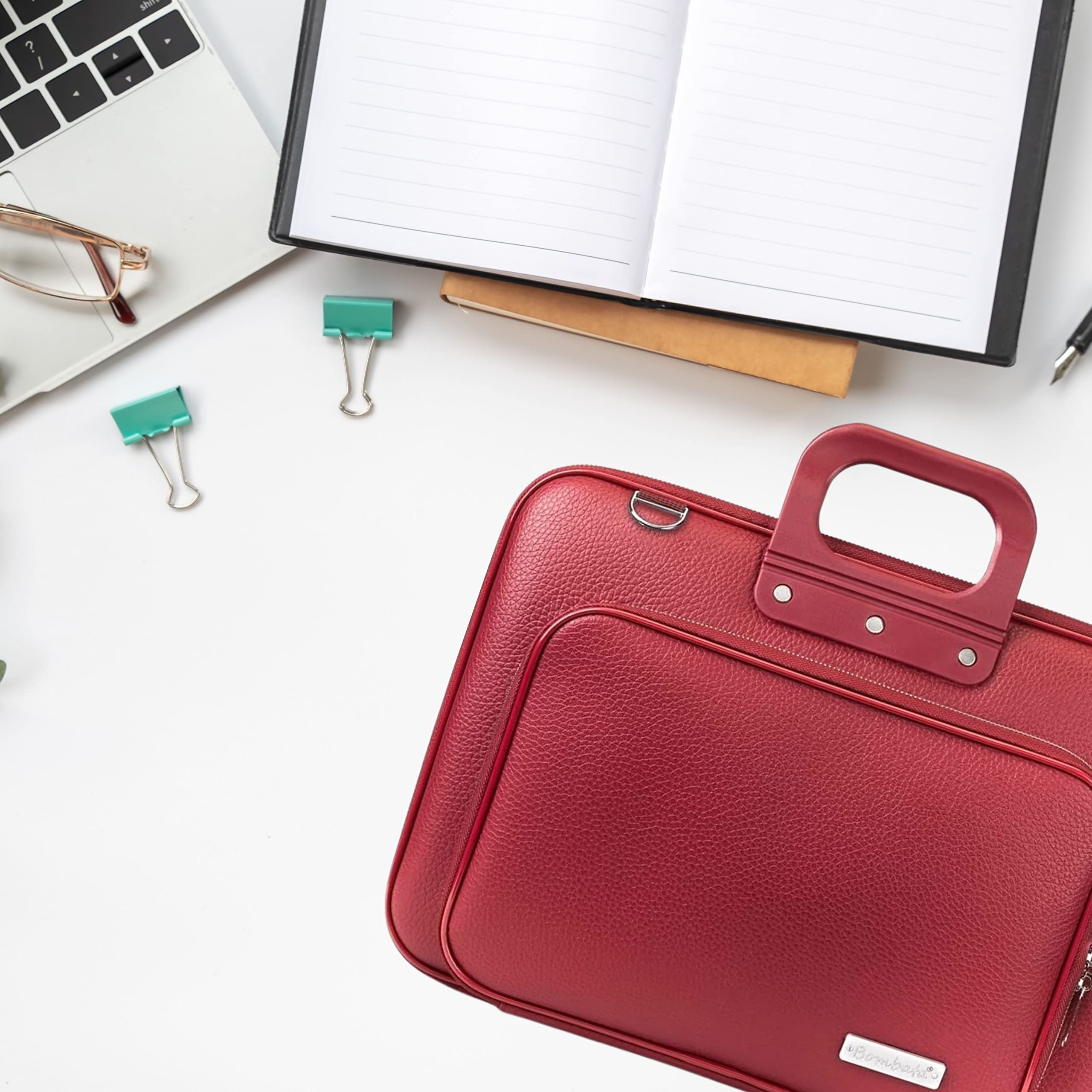 Bombata Classic Plus Koffer 39,6 cm 43 cm, Rot, 43 cm, Koffer