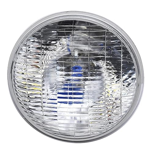 fokes H6024 High Performance Halogen Sealed Beam Headlight， (7"" Round，178mm)